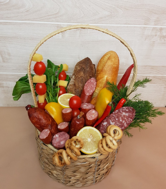 Колбасная корзина №1 Колбасная корзина №1