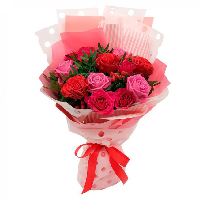 Букет цветов "Малинка" Букет цветов "Малинка"