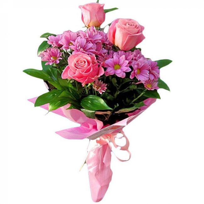 Букет цветов "Розберри" Букет цветов "Розберри"